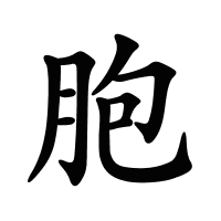 胞的筆畫